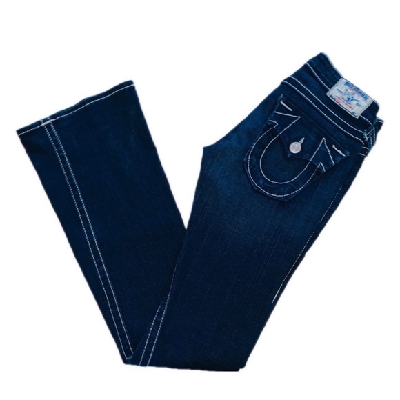 EUC Women’s True Religion Jeans Size 25 Joey Blue - Picture 9 of 9